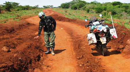 mud after the rains