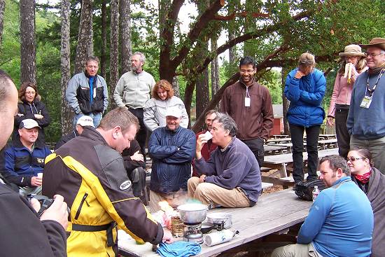 Peter Dean by Jayne Cravens at HU California Lost Coast Meeting.