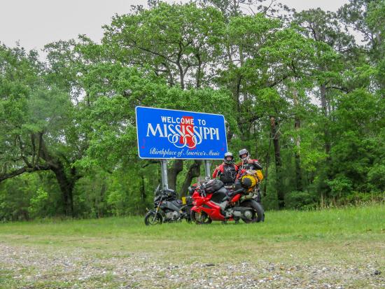 Joe and Garrett McCullough in Mississippi.