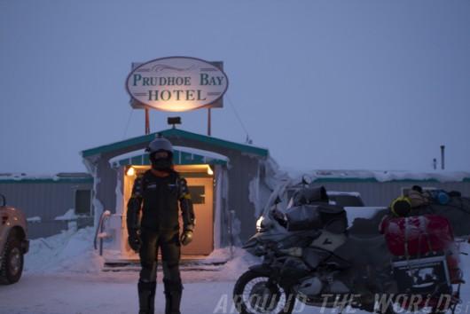 Bostjan Skrlj at Prudhoe Bay Hotel.