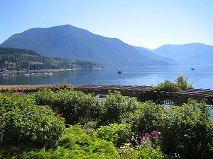 Nakusp Lake.