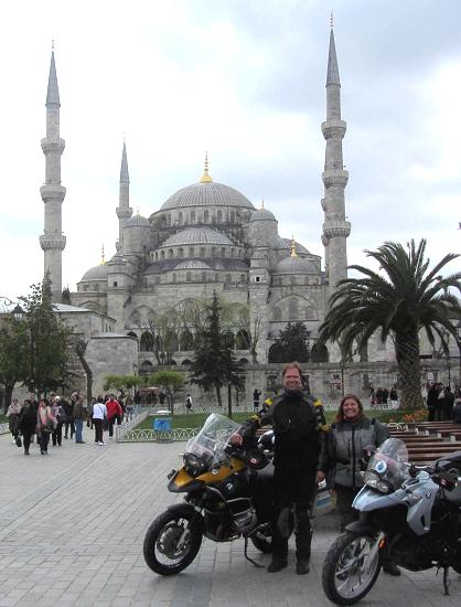 Ekke and Audrey Kok in Turkey.