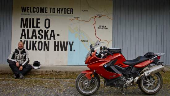 Roger Smith in Hyder, Alaska.