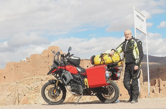 Robert and his bike