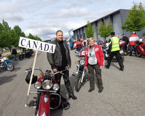 Holly Ralph, Representing Canada in Poland.