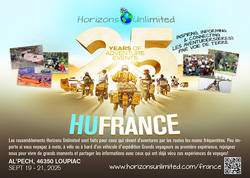 HU France 2025 meeting postcard.