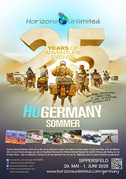 HU Germany Summer 2025 meeting poster, Deutsch.