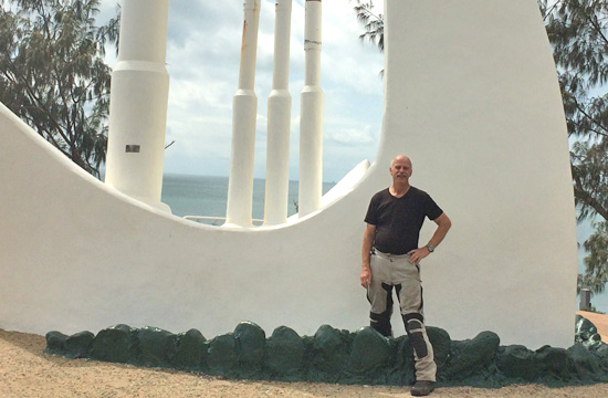 Jeff Luttmer, Singing ship sculpture