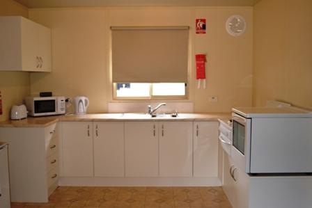 Camp Marysville - kitchenette in Family Cabin.