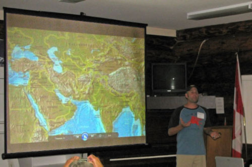 Rene Cormier at the HU Canada 2009 meeting.