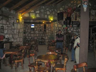 Dining area and Presentation room.