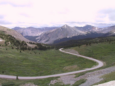 Cottonwood Pass Road from Buena Vista.