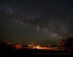 January by Eric Starling, USA, Under dark skies at Muley Point, UT, Wet West Ride, XR650L, F650GS Dakar, F800GS.