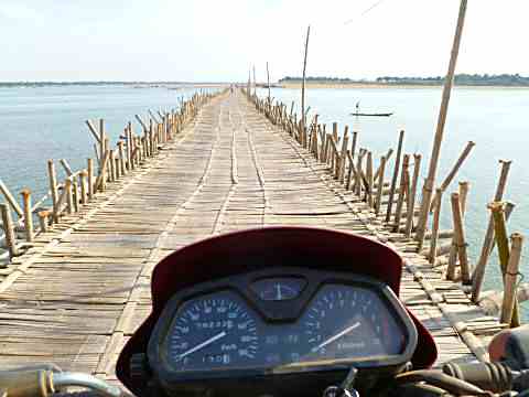 Bamboo bridge