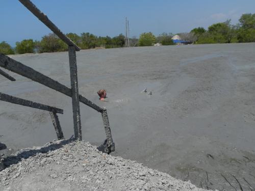 Mud volcano, Arboletes.