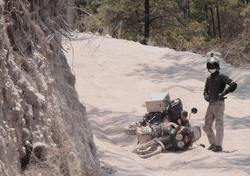 Bad road, Mexico.