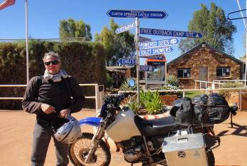 Francis and the Yamaha, Australia.