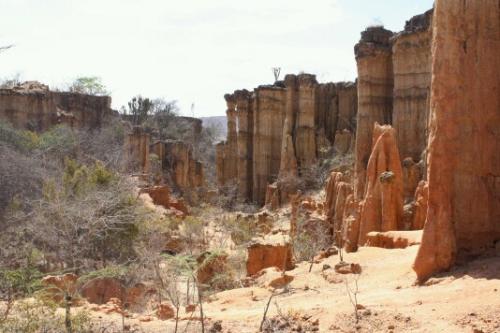 Canyon near Dar es Salaam, Tanzania.