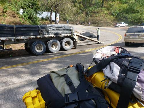 Truck and Delis bike.