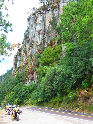 Devils Spine road, Mexico.