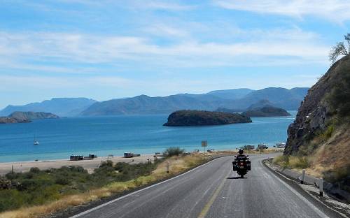 Baja California beaches.