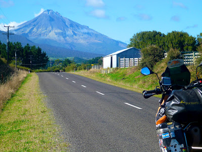 Mount Taranaki, New Zealand.