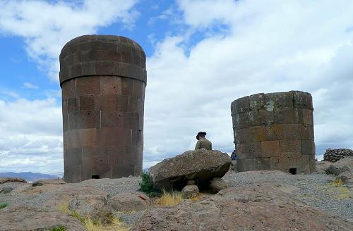 Sillustani tombs, Peru.