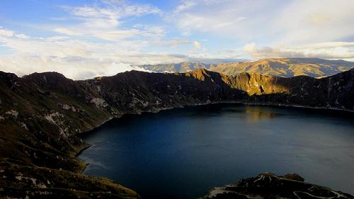 Laguna, Ecuador.