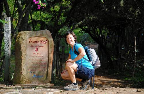 Camino Real sign, Colombia.