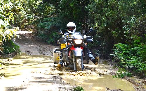 Heike and Filippo in Tasmania.