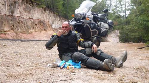 Paul Nomad selfie in Copper Canyon, Mexico.