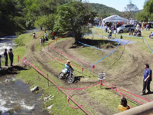 Motocross race in Argentina.