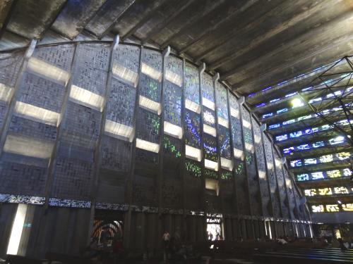 Iglesia El Rosario interior.