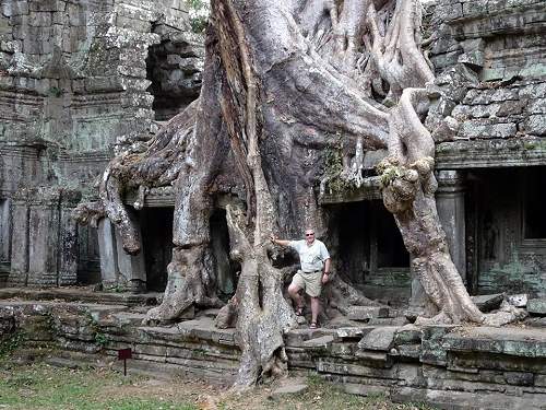 Frank Voellm in Cambodia.