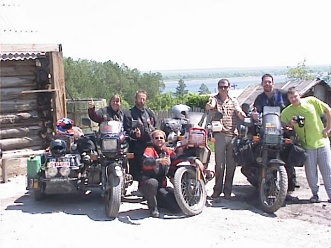 Yuri's Dasha near Blagoveshensk with a great view and a greater Banya. With thanks to Lorenz Kerer for the pics.